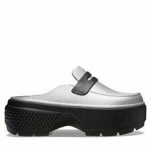 Papucs Crocs Stomp Metallic Loafer Clog 210363 Ezüst kép