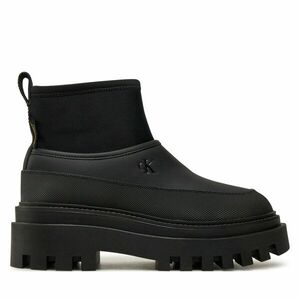 Gumicsizma Calvin Klein Jeans Flatform Rainboot Low Mg R YW0YW01560 Fekete kép