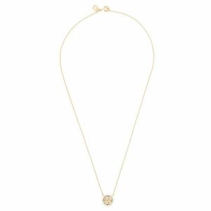 Nyaklánc Tory Burch Crystal Logo Delicate Necklace 53420 Arany kép