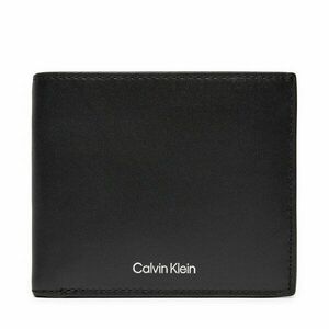 Nagyméretű férfi pénztárca Calvin Klein Ck Sleek Bifold 5cc W/Coin K50K512691 Fekete kép