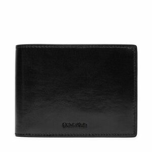 Nagyméretű férfi pénztárca Calvin Klein Ck Refined Trifold 10cc W/Coin K50K512699 Fekete kép