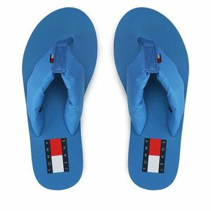 Flip-flops Tommy Jeans Webbing Mid Beach Sndl Nw Strip EN0EN02114 Kék kép