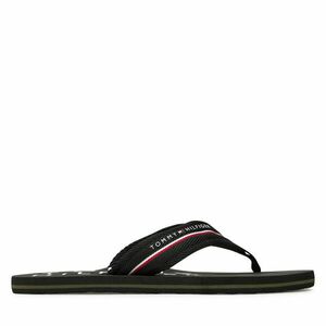 Flip-flops Tommy Hilfiger Web Beach Sandal FM0FM05340 Fekete kép