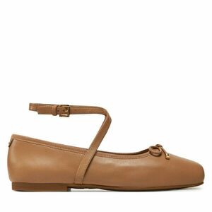 Balerina Michael Kors Collette Leather Ballet Flat 40T4CTFP1L Barna kép