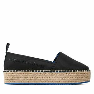 Espadrilles Calvin Klein Jeans Flatform Espadrille Soft Ny YW0YW00989 Fekete kép