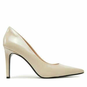 Magassarkú Calvin Klein Heel Pump 90 - Brush L HW0HW02263 Bézs kép