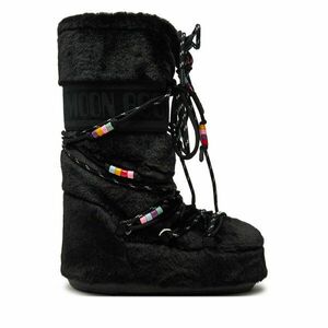 Hótaposó Moon Boot Icon Faux Fur BEADS80D1408990 Fekete kép