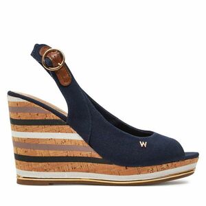 Szandál Wrangler Raval Marina Women Wedge 20241057.29Y Sötétkék kép