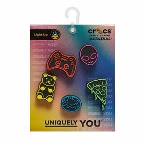 Cipő dekoráció Crocs Jibbitz Led Dude Bro 5 Pack 10012944 Színes kép