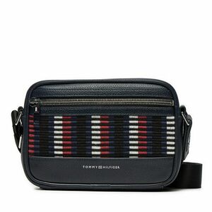 Válltáska Tommy Hilfiger Th Corp Leather Camera AM0AM12722 Sötétkék kép