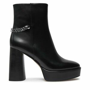 Bokacsizma MICHAEL Michael Kors Carlisle Leather Platform Boot 40F4CLME1L Fekete kép