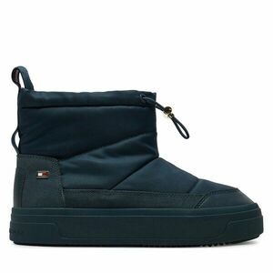 Hótaposó Tommy Hilfiger Flag Nylon Mini Snowboot FW0FW08334 Sötétkék kép