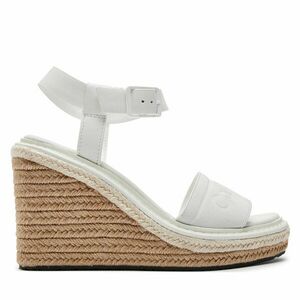 Espadrilles Calvin Klein Wedge Sandal 70 He HW0HW02050 Fehér kép