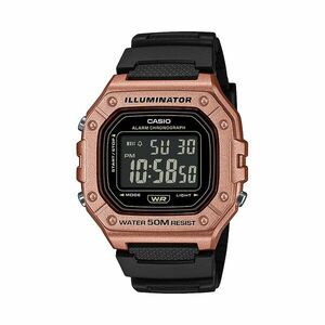 Karóra Casio Digital Chronograph W-218HM-5BVEF Fekete kép