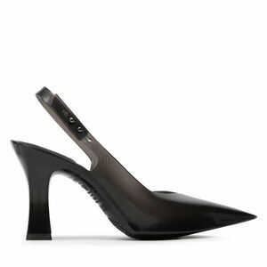 Szandál Melissa Slingback Heel + Larroude 33606 Fekete kép