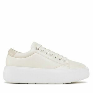 Sportcipők Calvin Klein Bubble Cupsole Lace Up HW0HW01356 Bézs kép