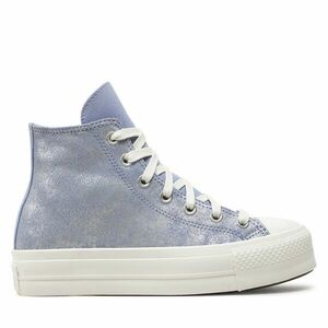 Tornacipő Converse Chuck Taylor All Star Lift Platform Suede Shimmer A11549C Lila kép