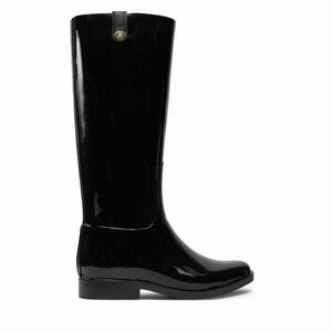 Gumicsizma Tommy Hilfiger Th Stud Rubber Long Rainboot FW0FW08185 Fekete kép