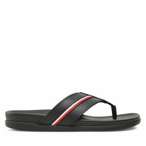 Flip-flops Tommy Hilfiger Leather Toe Post Sandal FM0FM04460 Fekete kép