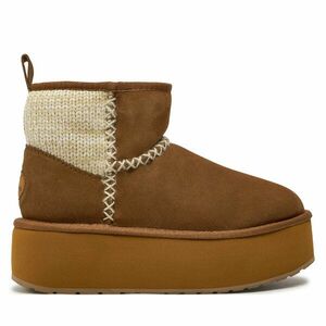 Hótaposó EMU Australia Stinger Knit Flatform W13143 Bézs kép