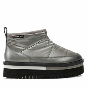 Hótaposó Tommy Jeans Tjw Nylon Flatform Boot Wl EN0EN02689 Ezüst kép