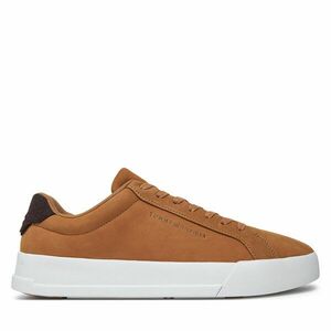 Sportcipők Tommy Hilfiger Th Court Winter Nubuck FM0FM05302 Barna kép