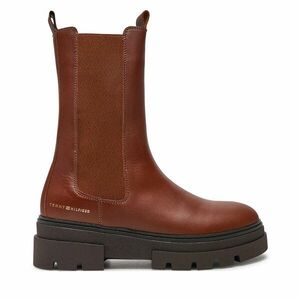 Bokacsizma Tommy Hilfiger Monochromatic Chelsea Boot FW0FW06730 Barna kép