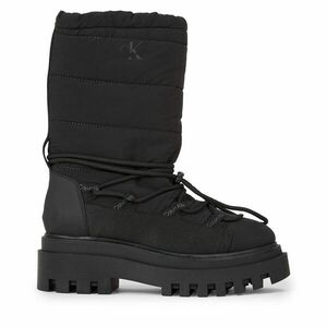 Hótaposó Calvin Klein Jeans Flatform Snow Boot Nylon Wn YW0YW01146 Fekete kép