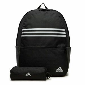 Hátizsák adidas Classic Horizontal 3-Stripes IZ1895 Fekete kép