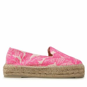 Espadrilles Manebi Cotton Jaquard Double Sole Espadrilles G 4.7 D0 Rózsaszín kép