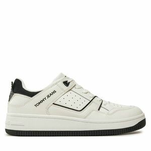 Sportcipők Tommy Jeans Tjm Basket Retro Cupsole Wl EM0EM01464 Fehér kép