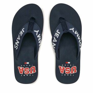 Flip-flops Tommy Jeans Flip Flop Logo Tape EM0EM01147 Sötétkék kép