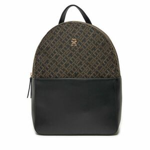 Hátizsák Tommy Hilfiger Th Jacquard Backpack AW0AW17074 Fekete kép