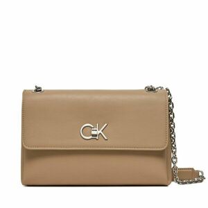 Táska Calvin Klein Re-Lock Ew Conv Crossbody K60K611084 Bézs kép