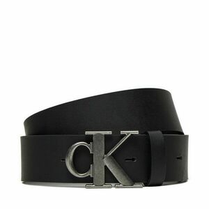 Férfi öv Calvin Klein Jeans Round Mono Plaque Lthr Belt 40Mm K50K512067 Fekete kép