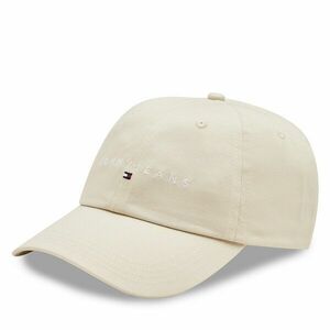 Baseball sapka Tommy Jeans Tjm Linear Logo 6-Panel Cap AM0AM12894 Ekru kép