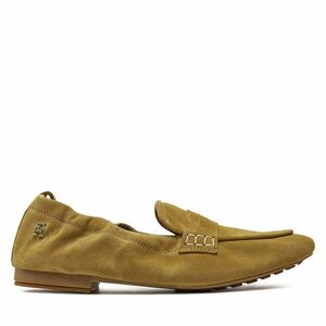 Lords Tommy Hilfiger Th Suede Moccasin FW0FW07714 Khaki kép