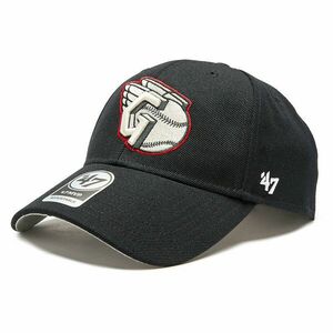 Baseball sapka 47 Brand MLB Cleveland Guardians '47 MVP B-MVP08WBV-BKN Fekete kép