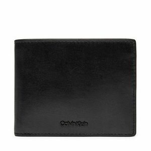 Nagyméretű férfi pénztárca Calvin Klein Ck Refined Bifold 5cc W/Coin K50K512700 Fekete kép