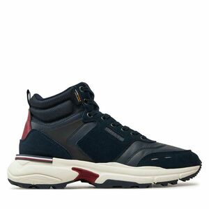 Sportcipők Tommy Hilfiger M Runner Cordura Hi Lth Mix FM0FM05222 Sötétkék kép