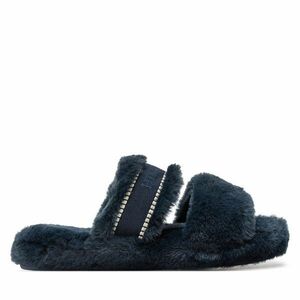 Papucs Tommy Hilfiger Fur Basics Slipper FW0FW08343 Sötétkék kép