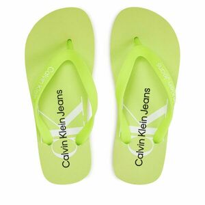 Flip-flops Calvin Klein Jeans Beach Sandal Monologo Tpu YW0YW01246 Zöld kép