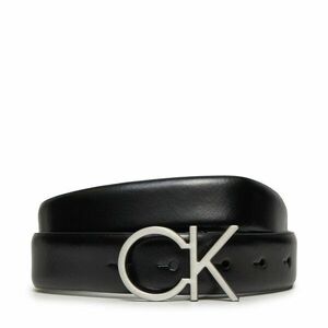 Női öv Calvin Klein Re-Lock Ck Logo Belt 30Mm K60K610157 Fekete kép