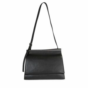 Táska Calvin Klein Metal Edge Shldr Bag Md W/ Flap K60K611171 Fekete kép