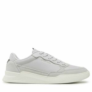 Sportcipők Tommy Hilfiger Elevated Cupsole Leather Mix FM0FM04358 Szürke kép