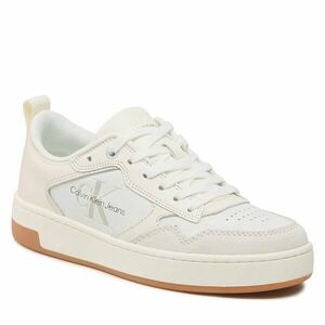 Sportcipők Calvin Klein Jeans Bascet Cupsole Low Lth Mono W YW0YW00876 Fehér kép