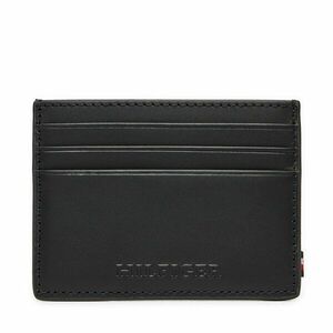 Bankkártya tartó Tommy Hilfiger Monotype Leather Credit Card Holder AM0AM12508 Fekete kép