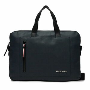 Laptoptáska Tommy Hilfiger Th Pique Slim Computer Bag AM0AM11784 Sötétkék kép