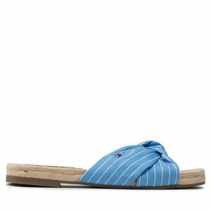 Espadrilles Tommy Hilfiger Th Stripes Flat Espadrille FW0FW06529 Kék kép