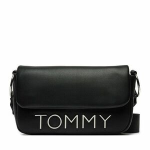 Táska Tommy Jeans Tjw Bold Elongated Flap Cross. AW0AW16258 Fekete kép